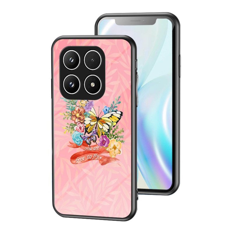 Coque Xiaomi 17 Verre Trempé Motif Papillons