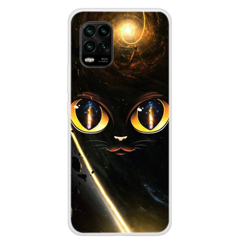 Coque Xiaomi Mi 10 Lite Chat Galaxie