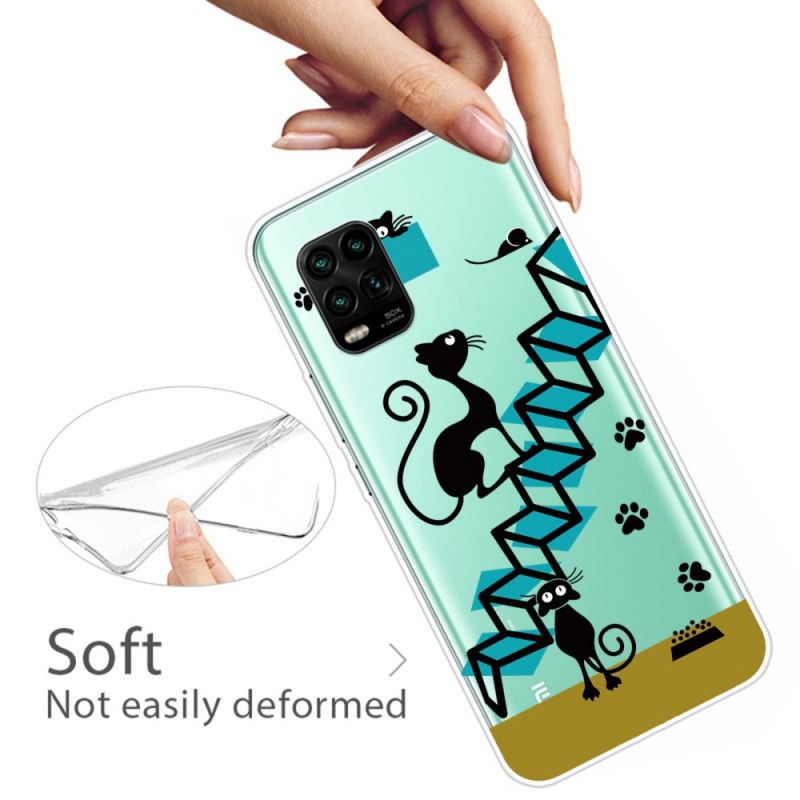 Coque Xiaomi Mi 10 Lite Drôles De Chats