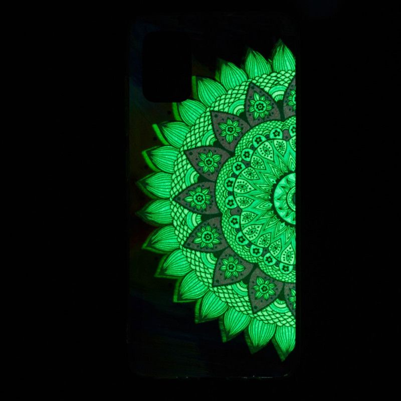 Coque Xiaomi Mi 10 Lite Mandala Coloré Fluorescente