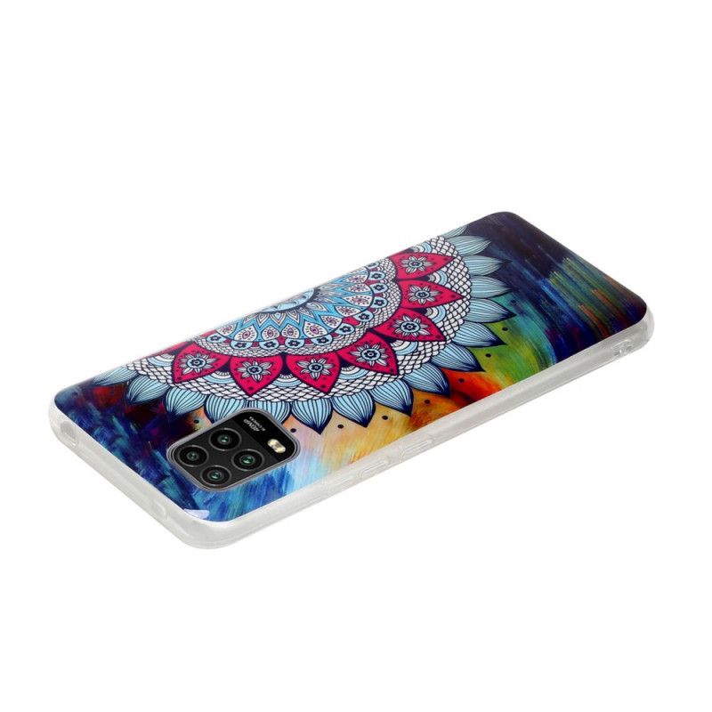 Coque Xiaomi Mi 10 Lite Mandala Coloré Fluorescente