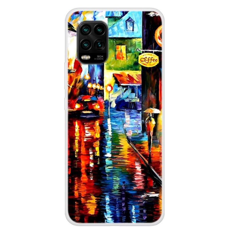 Coque Xiaomi Mi 10 Lite Peinture De Café