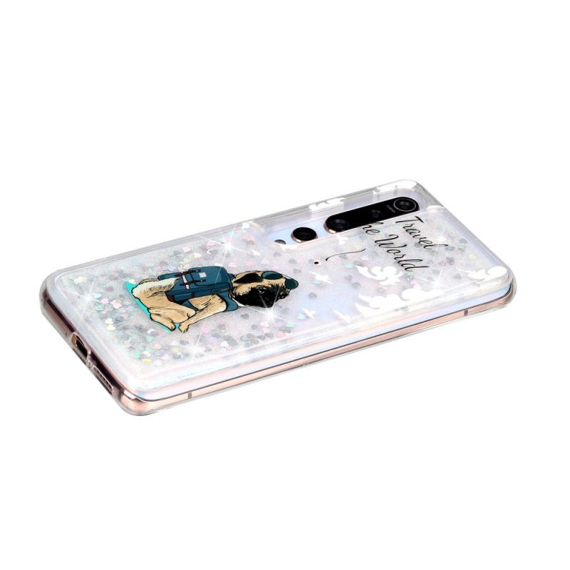 Coque Xiaomi Mi 10 / 10 Pro Chien Paillettes