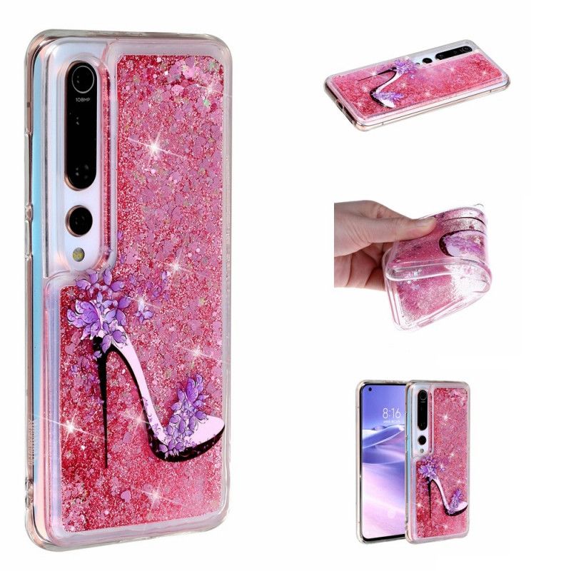 Coque Xiaomi Mi 10 / 10 Pro Escarpin Paillettes