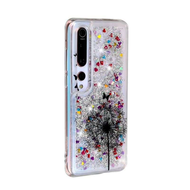 Coque Xiaomi Mi 10 / 10 Pro Pissenlits Paillettes