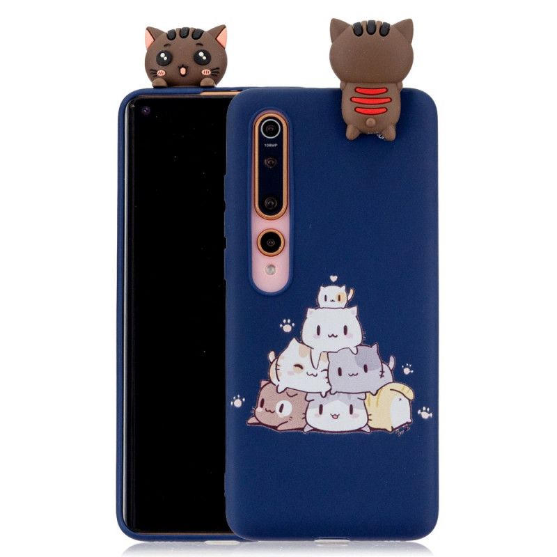 Coque Xiaomi Mi 10 / 10 Pro Tas De Chats 3d