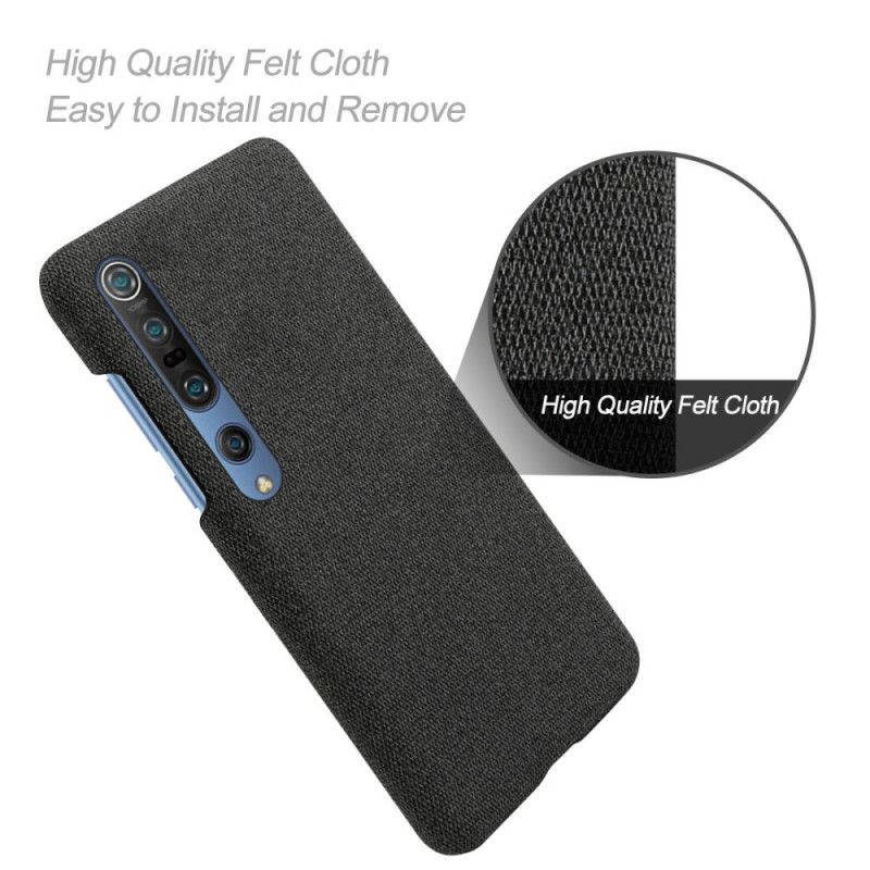 Coque Xiaomi Mi 10 / 10 Pro Texture Tissu Ksq