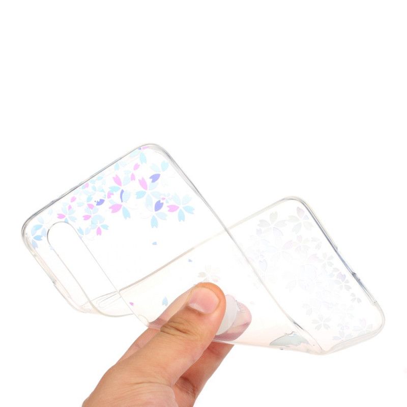 Coque Xiaomi Mi 10 Transparente Papillons Et Fleurs