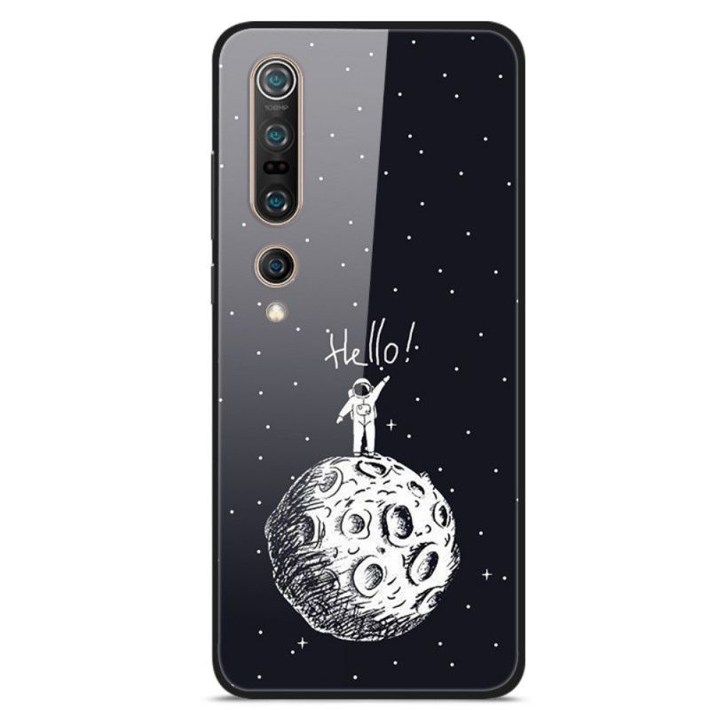 Coque Xiaomi Mi 10 Verre Trempé Lune Hello