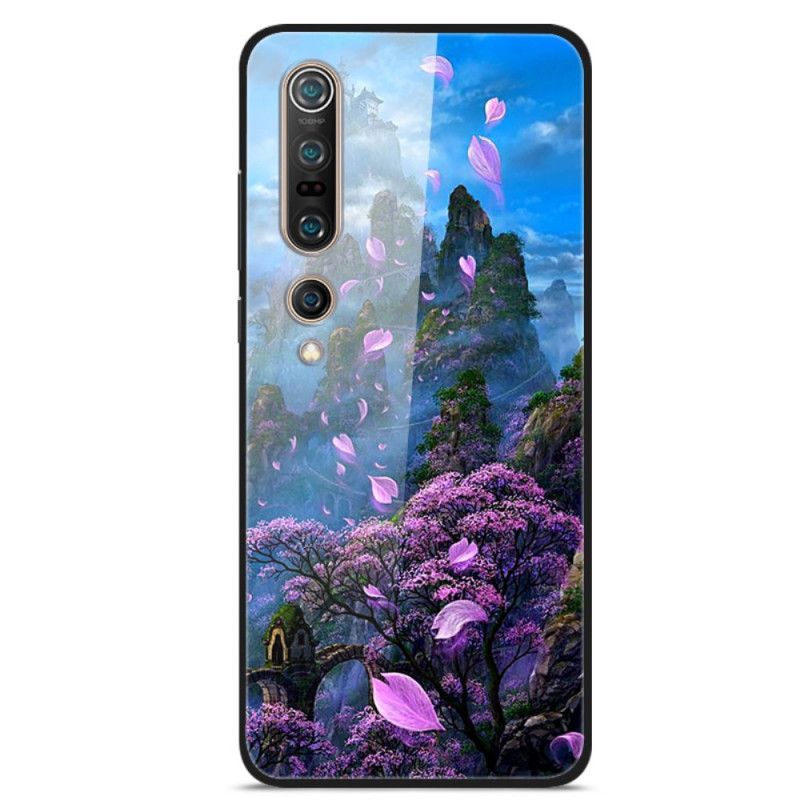 Coque Xiaomi Mi 10 Verre Trempé Paysage Imaginaire