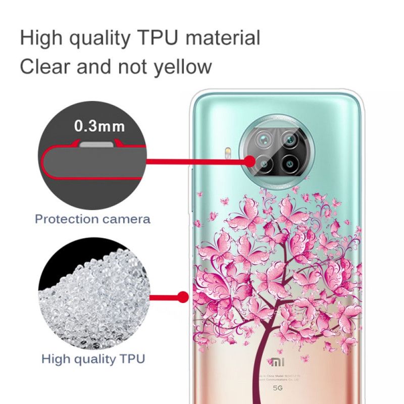 Coque Xiaomi Mi 10t Lite 5g / Redmi Note 9 Pro 5g Arbre À Papillons