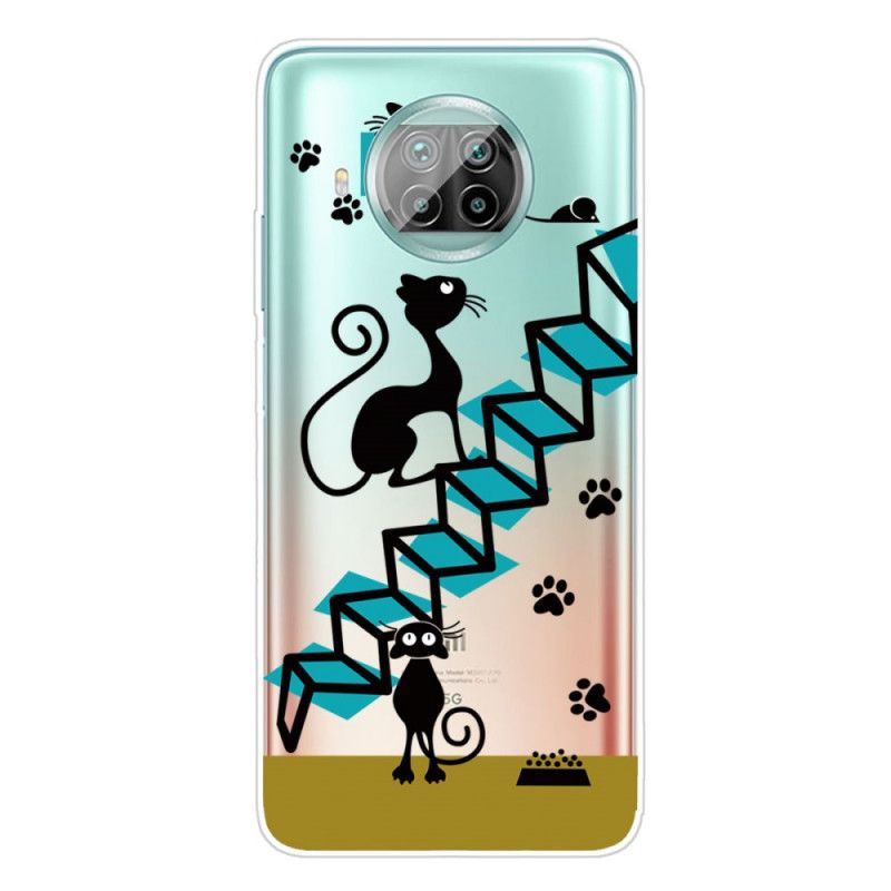 Coque Xiaomi Mi 10t Lite 5g / Redmi Note 9 Pro 5g Drôles De Chats