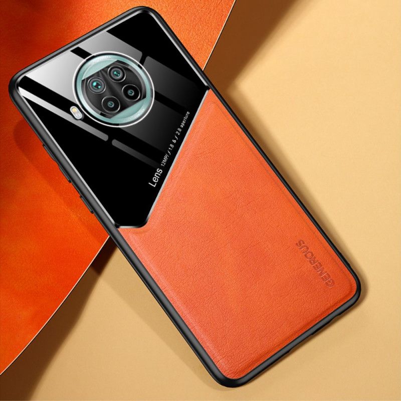 Coque Xiaomi Mi 10t Lite 5g / Redmi Note 9 Pro 5g Effet Cuir Magnétique