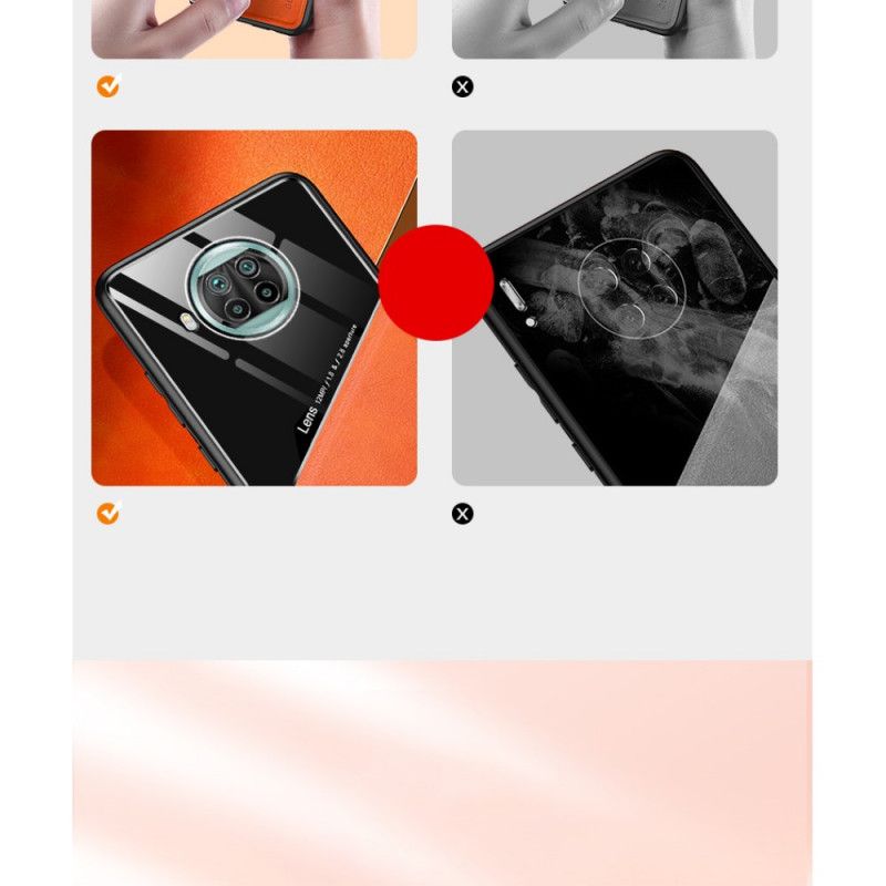 Coque Xiaomi Mi 10t Lite 5g / Redmi Note 9 Pro 5g Effet Cuir Magnétique