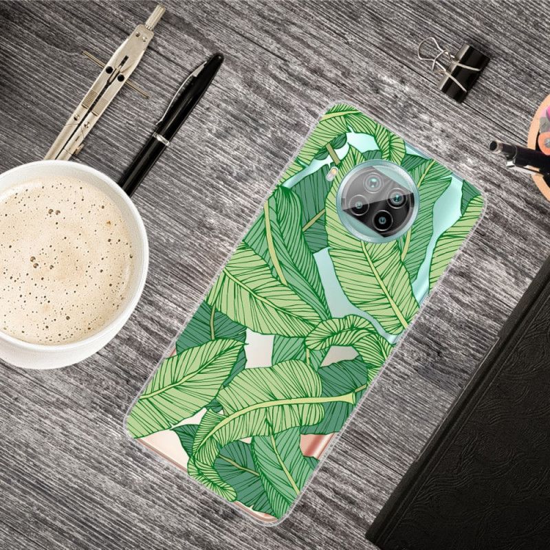 Coque Xiaomi Mi 10t Lite 5g / Redmi Note 9 Pro 5g Feuilles Graphiques