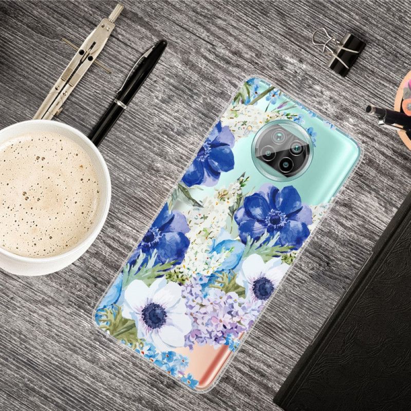 Coque Xiaomi Mi 10t Lite 5g / Redmi Note 9 Pro 5g Fleurs Aquarelles