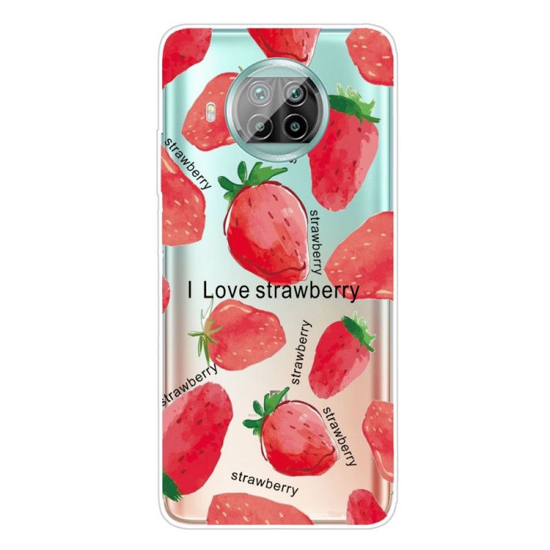 Coque Xiaomi Mi 10t Lite 5g / Redmi Note 9 Pro 5g Fraises