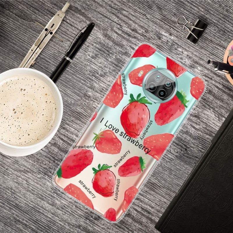 Coque Xiaomi Mi 10t Lite 5g / Redmi Note 9 Pro 5g Fraises