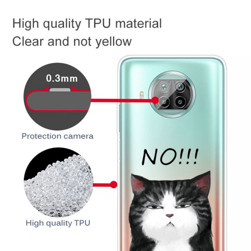 Coque Xiaomi Mi 10t Lite 5g / Redmi Note 9 Pro 5g Le Chat Qui Dit Non