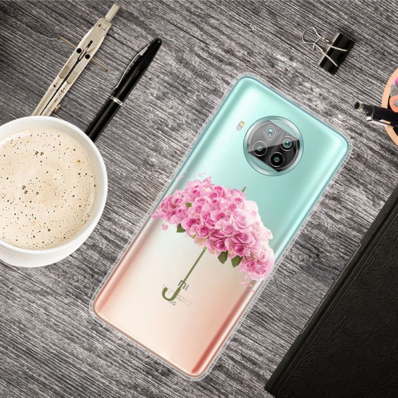 Coque Xiaomi Mi 10t Lite 5g / Redmi Note 9 Pro 5g Parapluie En Roses