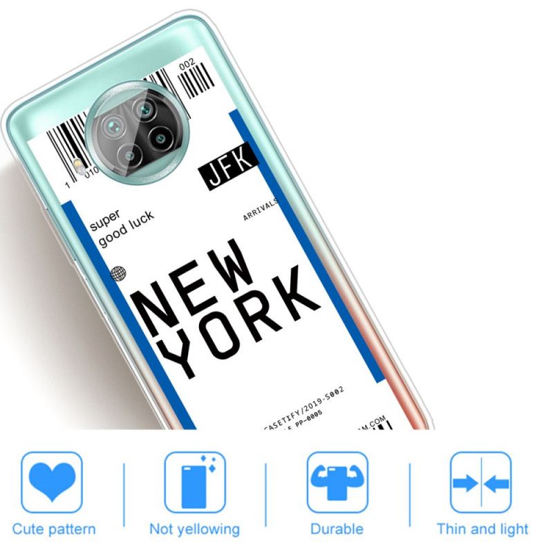 Coque Xiaomi Mi 10t Lite 5g / Redmi Note 9 Pro 5g Pass To New York