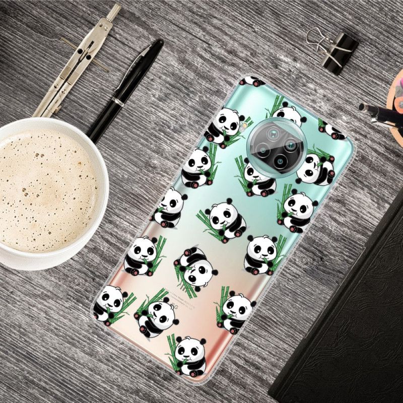 Coque Xiaomi Mi 10t Lite 5g / Redmi Note 9 Pro 5g Petits Pandas