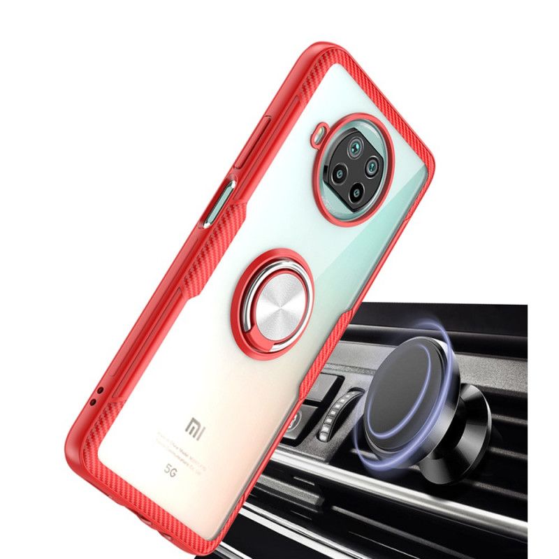 Coque Xiaomi Mi 10t Lite 5g / Redmi Note 9 Pro 5g Ring Et Carbone