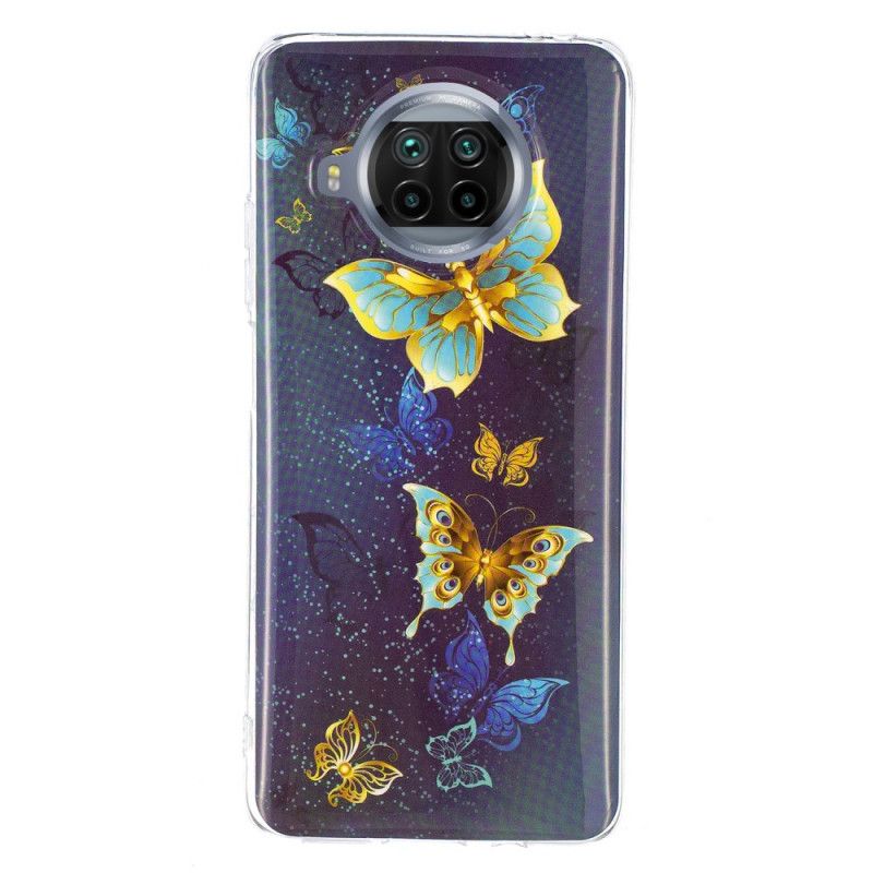Coque Xiaomi Mi 10t Lite 5g / Redmi Note 9 Pro 5g Série Papillons Fluo
