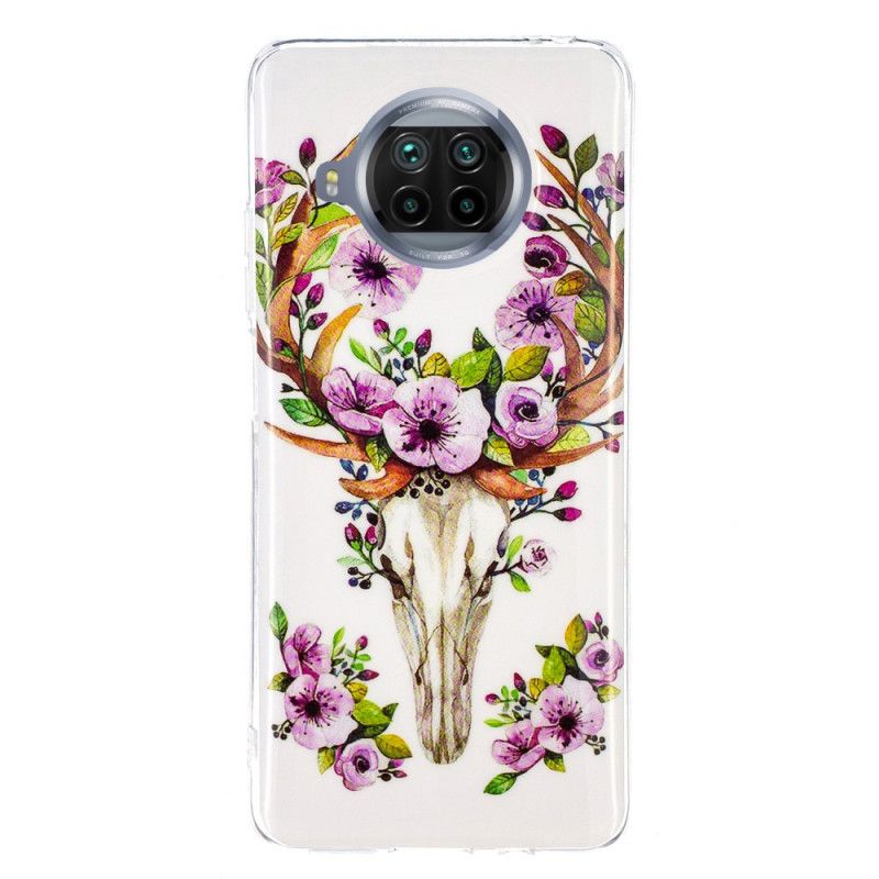 Coque Xiaomi Mi 10t Lite 5g / Redmi Note 9 Pro 5g Wapiti Fleuri Fluo