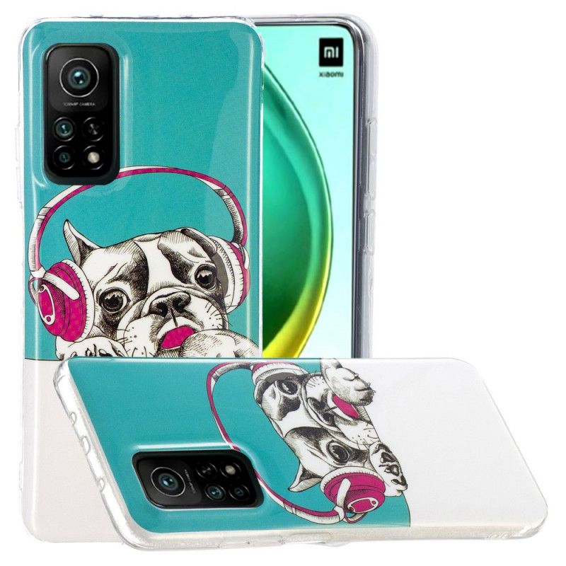 Coque Xiaomi Mi 10t / 10t Pro Chien Fluorescente