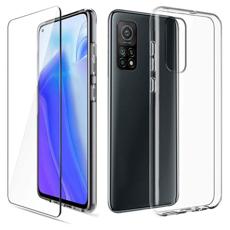 Coque Xiaomi Mi 10t / Mi 10t Pro Combo Coque Et Verre Trempée Écran