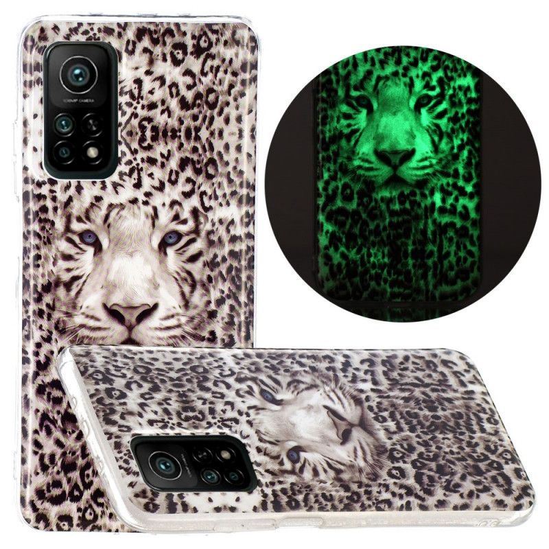 Coque Xiaomi Mi 10t / 10t Pro Leopard Fluorescente