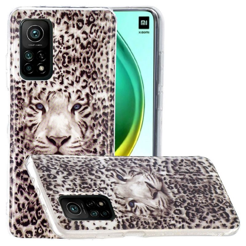 Coque Xiaomi Mi 10t / 10t Pro Leopard Fluorescente