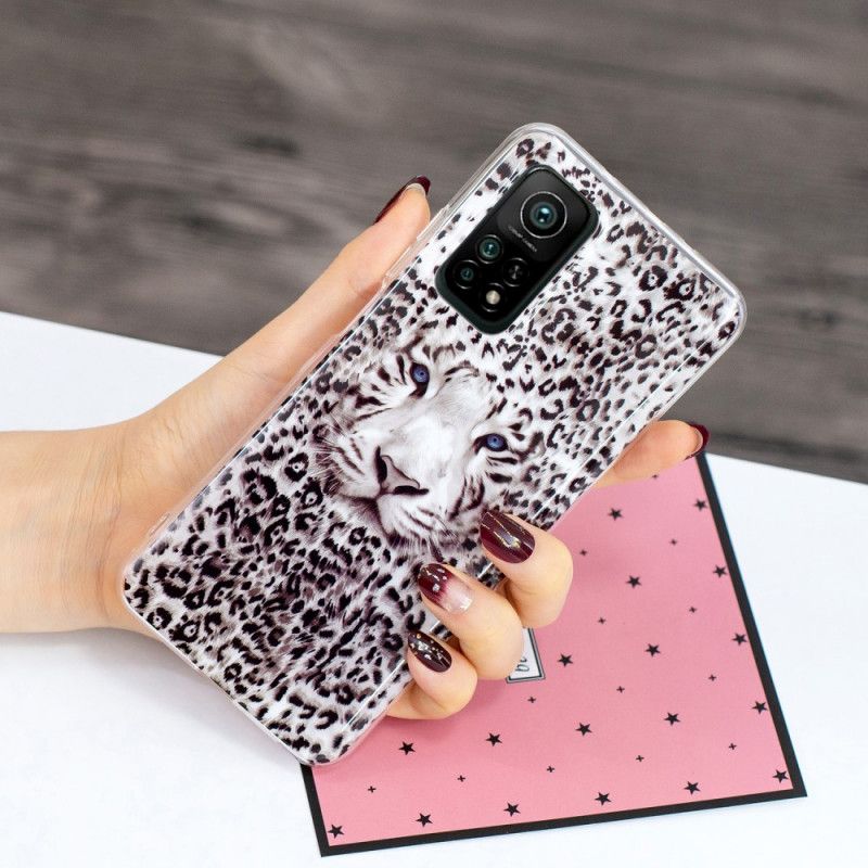 Coque Xiaomi Mi 10t / 10t Pro Leopard Fluorescente