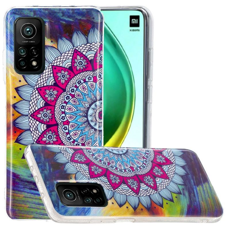 Coque Xiaomi Mi 10t / 10t Pro Mandala Coloré Fluorescente