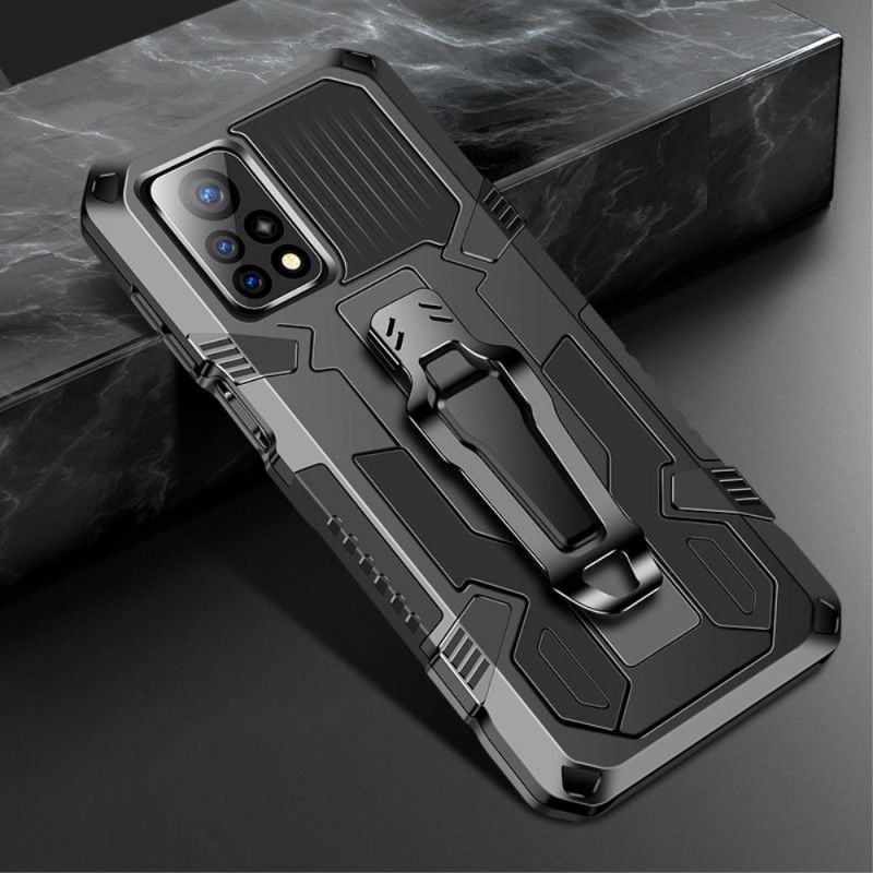 Coque Xiaomi Mi 10t / 10t Pro Robot Avec Pince Ceinture