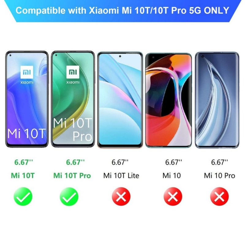 Coque Xiaomi Mi 10t / 10t Pro Transparente