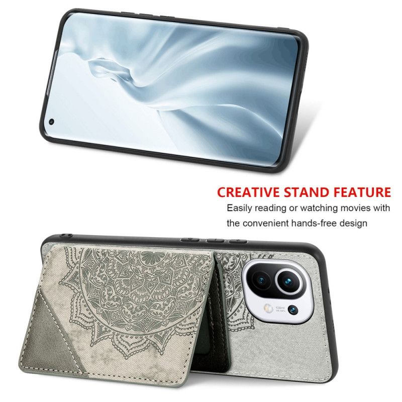 Coque Xiaomi Mi 11 Multi-fonctionnelle Design Mandala