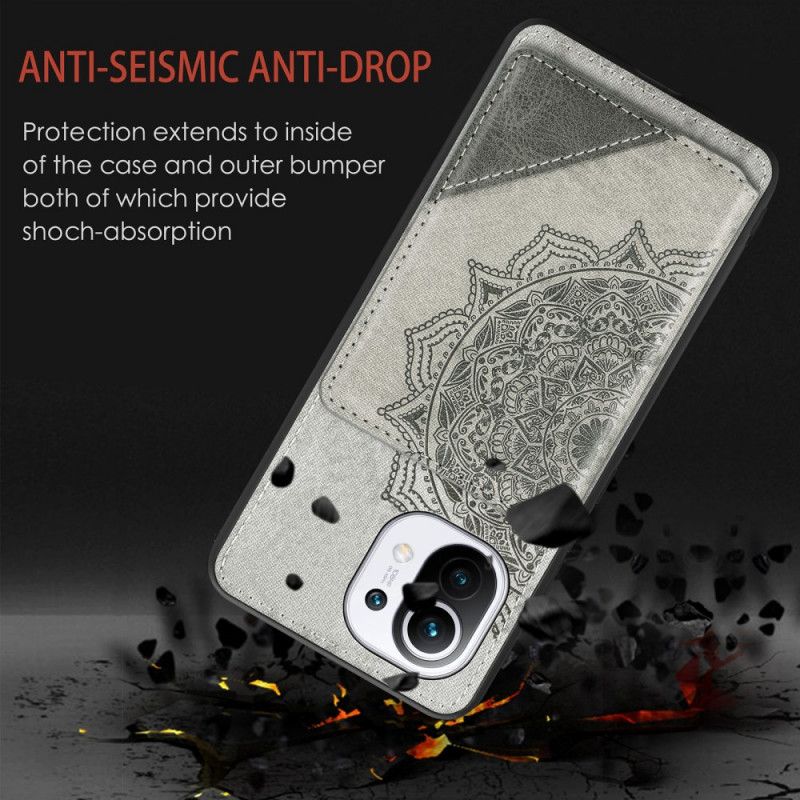 Coque Xiaomi Mi 11 Multi-fonctionnelle Design Mandala