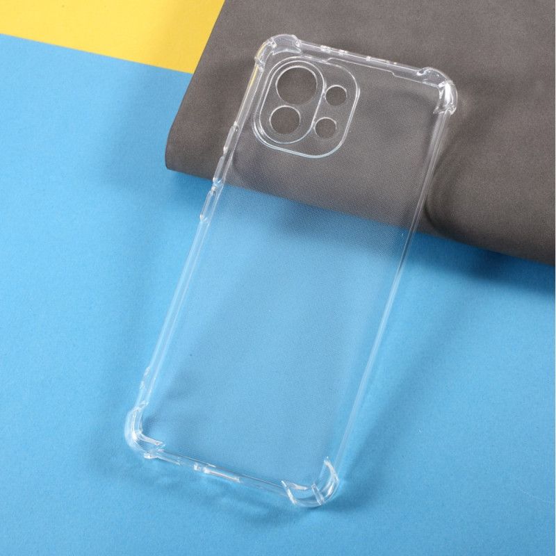 Coque Xiaomi Mi 11 Transparente Coins Renforcés