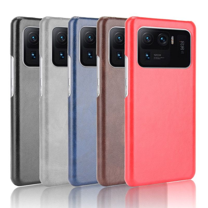 Coque Xiaomi Mi 11 Ultra Effet Cuir Litchi Performance