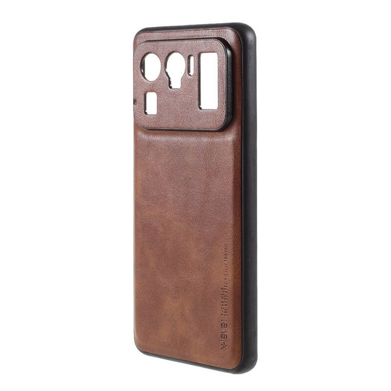 Coque Xiaomi Mi 11 Ultra Effet Cuir Vintage X-level