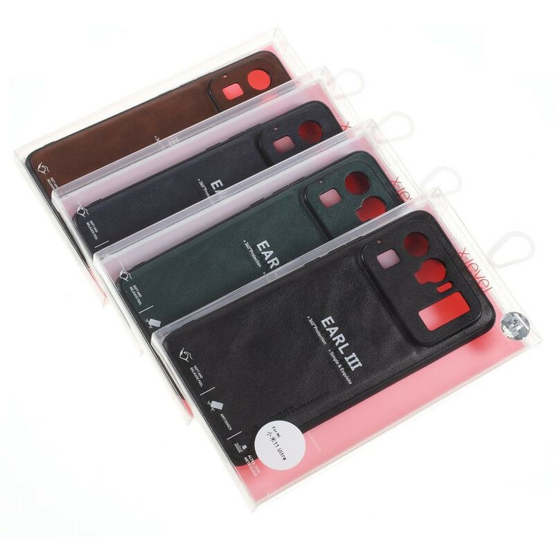 Coque Xiaomi Mi 11 Ultra Effet Cuir Vintage X-level