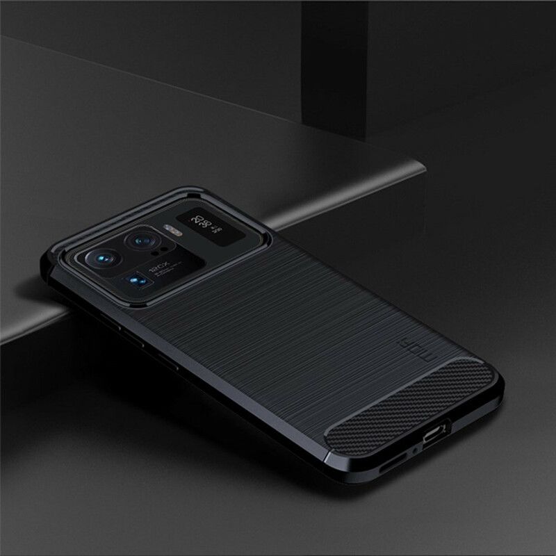 Coque Xiaomi Mi 11 Ultra Fibre Carbone Brossée Mofi