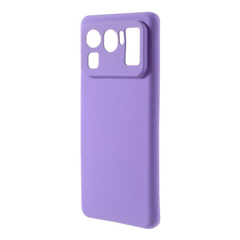 Coque Xiaomi Mi 11 Ultra Silicone Rigide Givré