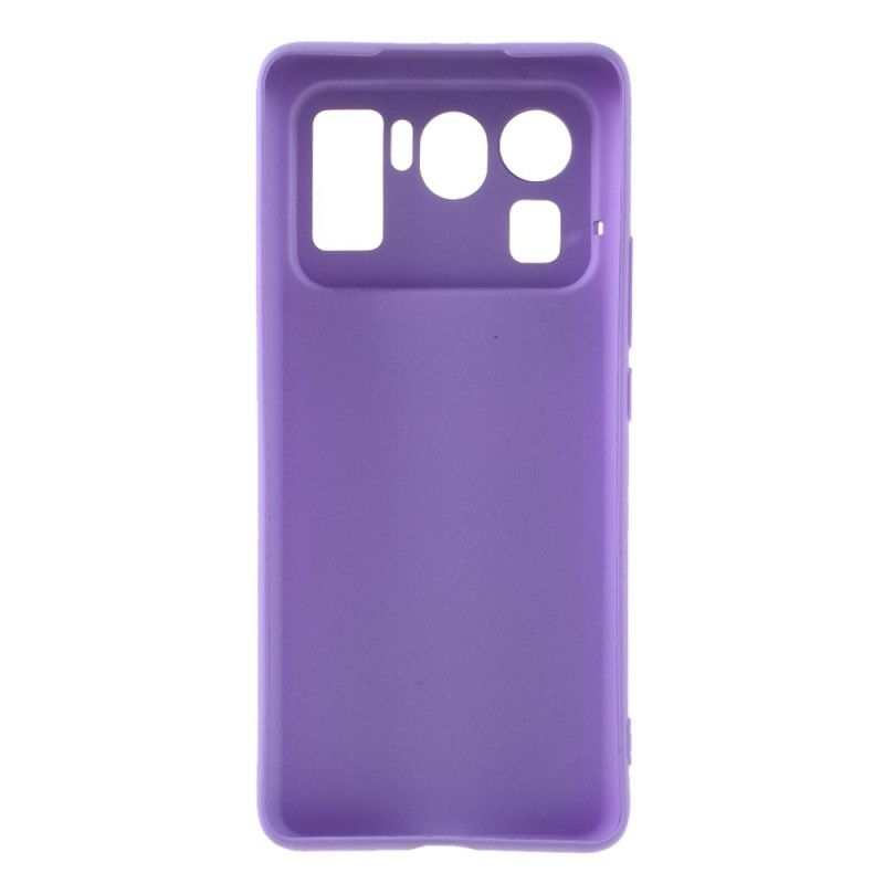 Coque Xiaomi Mi 11 Ultra Silicone Rigide Givré