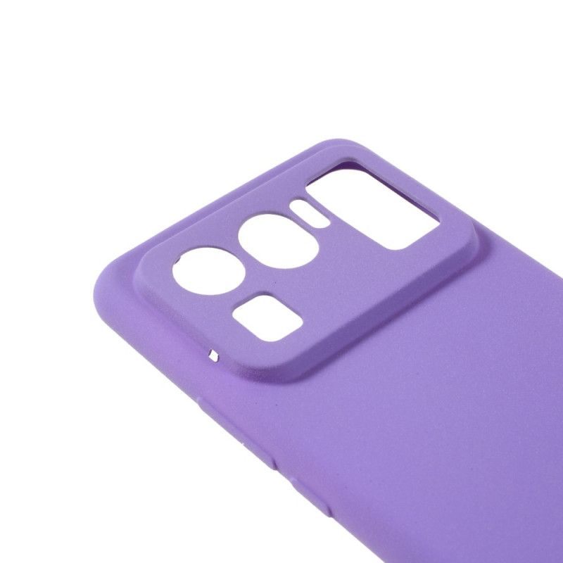 Coque Xiaomi Mi 11 Ultra Silicone Rigide Givré