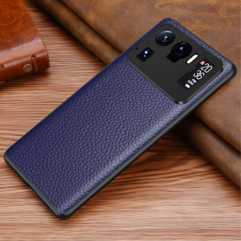 Coque Xiaomi Mi 11 Ultra Véritable Cuir Litchi