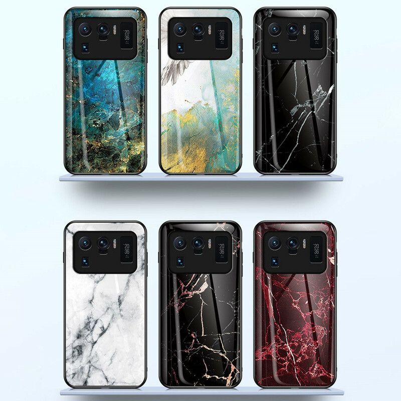 Coque Xiaomi Mi 11 Ultra Verre Trempé Marble Colors