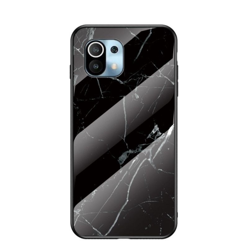 Coque Xiaomi Mi 11 Verre Trempé Marble Colors